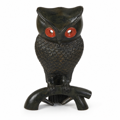 Black Owl Figurine Showpiece