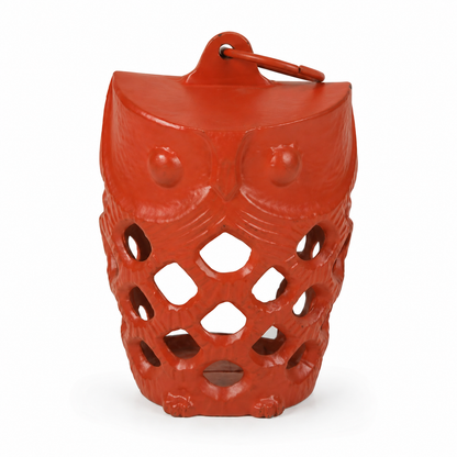 Metal Cutwork Candle Holder with Handle