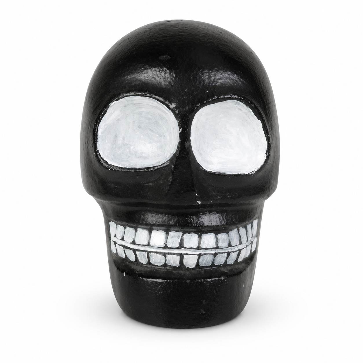Black Decorative Skull Showpiece