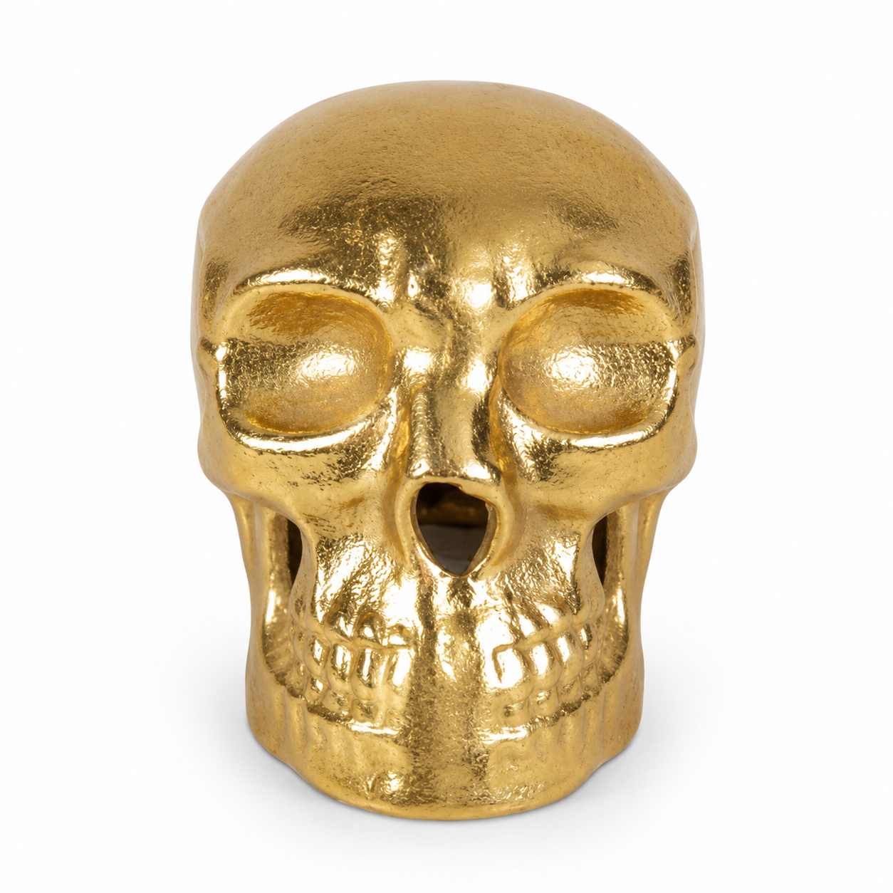 Gold Skull Decorative Showpiece