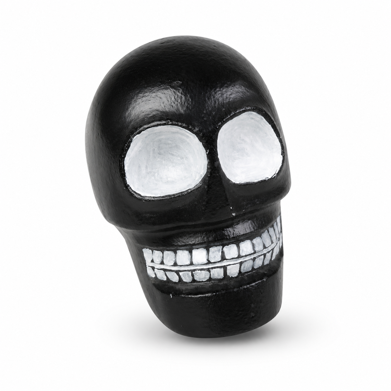 Black Decorative Skull Showpiece