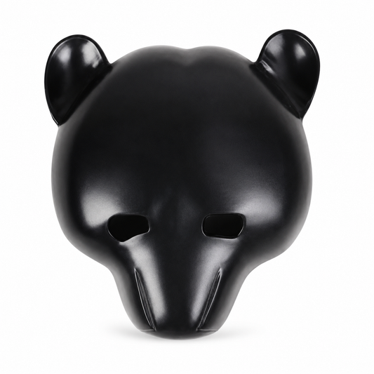Black Animal Face Halloween Mask