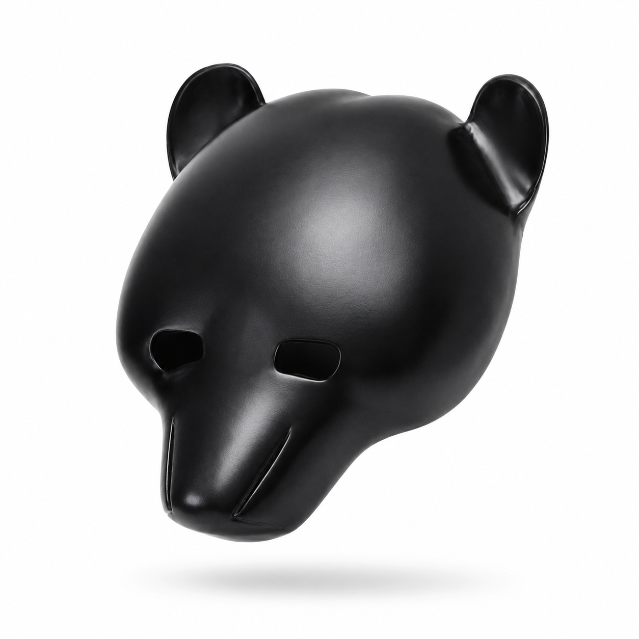 Black Animal Face Halloween Mask