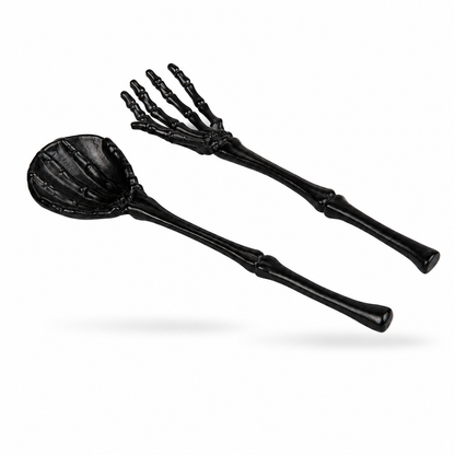 Halloween Skeleton Hand Spoon & Fork Set