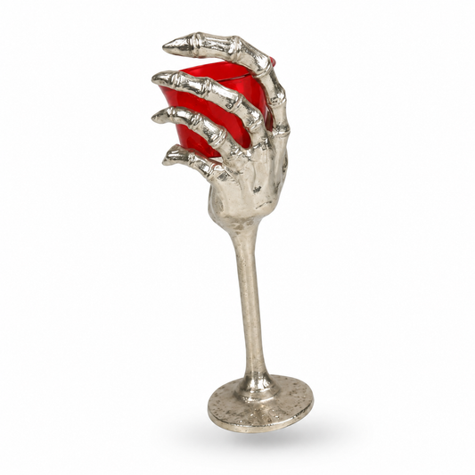 Skeleton Hand Tealight Candle Holder Stand
