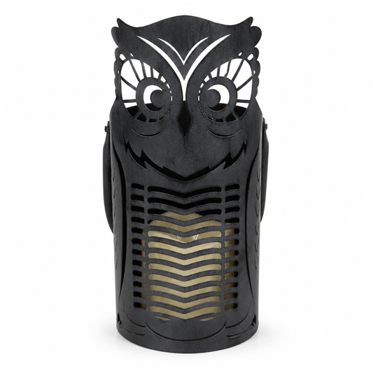 Halloween Owl Lantern Candle Holder