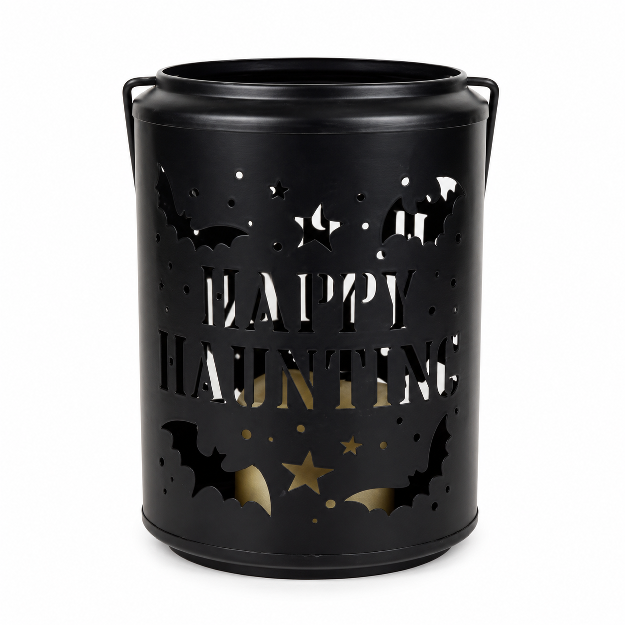 Happy Haunting Halloween Candle Lantern Holder