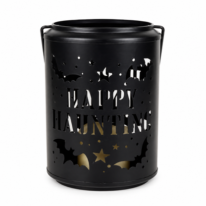 Happy Haunting Halloween Candle Lantern Holder