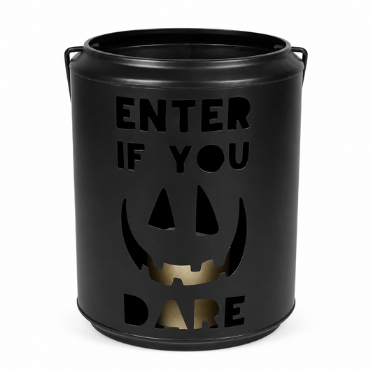 Enter If You Dare Halloween Lantern Holder