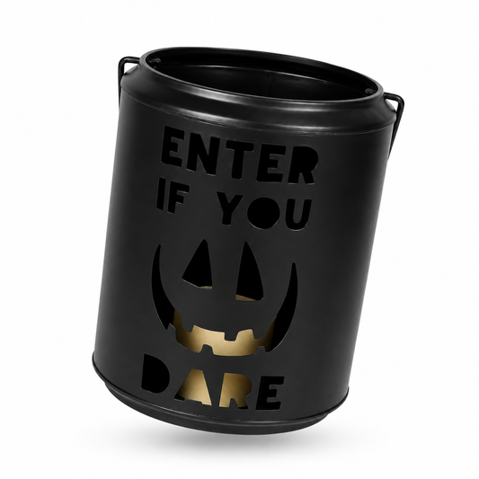 Enter If You Dare Halloween Lantern Holder