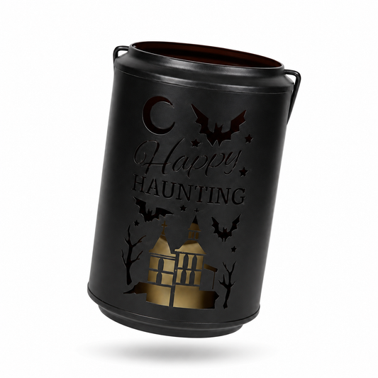 Halloween Haunted House Candle Lantern Holder