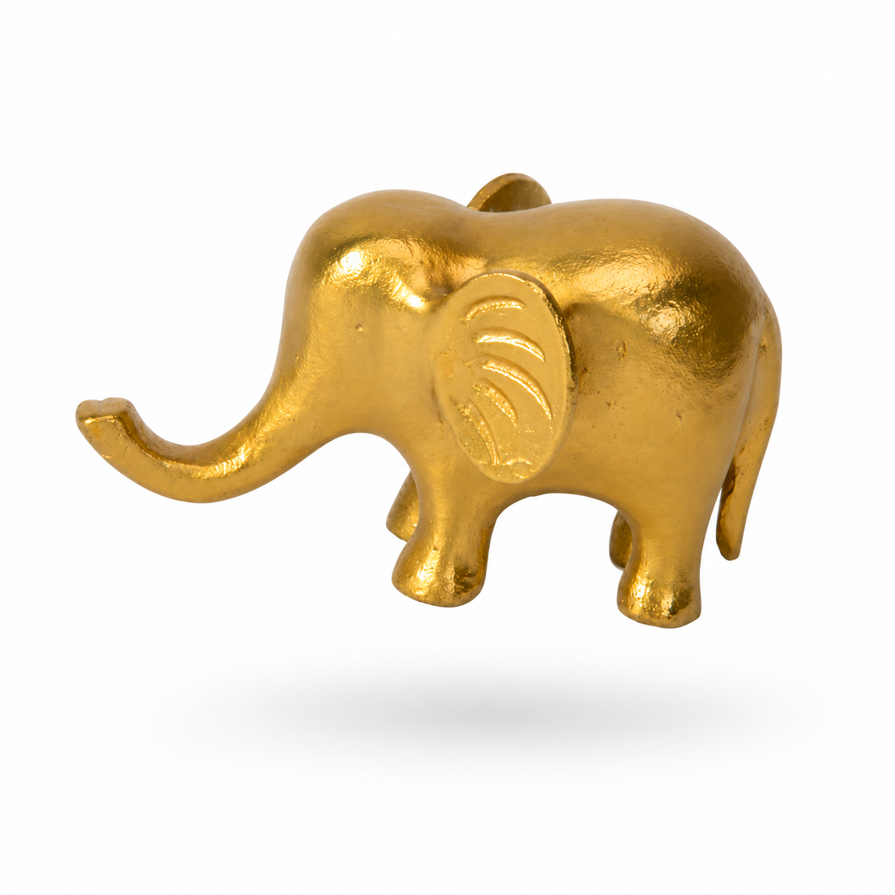 Gold Elephant Decorative Figurine