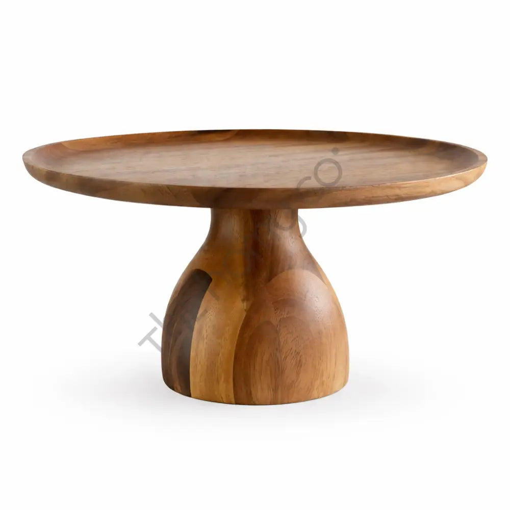 Handcrafted Wooden Stand | Solid Wood Serving Stand - Stands