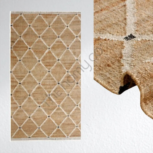 Handwoven Jute Kilim Rugs | Eco Friendly Jute Kilim Carpet - Rugs