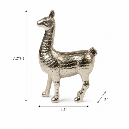 Decorative Metal Deer Figurine