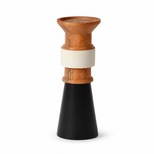 Contemporary Pillar Candle Stand