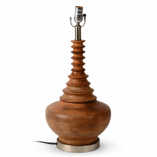 Wooden Table Lamp Base