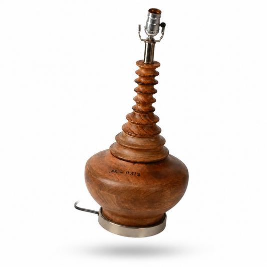 Wooden Table Lamp Base