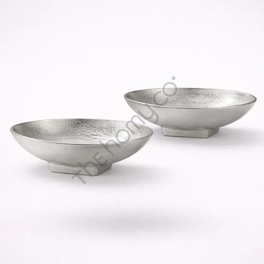 Modern Centerpiece Bowl | Decorative Serving Bowl for Dining Table & Coffee Table - Wooden Bowl