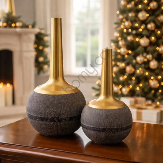 Modern Decorative Table Vase Set | Elegant Centerpiece for Living Room - Vases