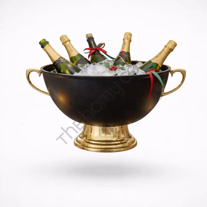 Premium Metal Ice Bucket | Wine & Champagne Chiller for Parties Weddings & Events - Buckets