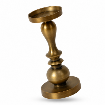 Antique Gold Candle Holder Stand |